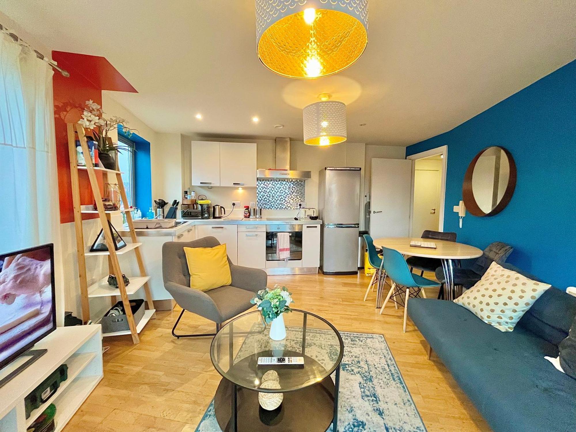 Skyview Apartment By Noknokstay - City Centre With Parking - Group, Family, Business Sheffield Bagian luar foto